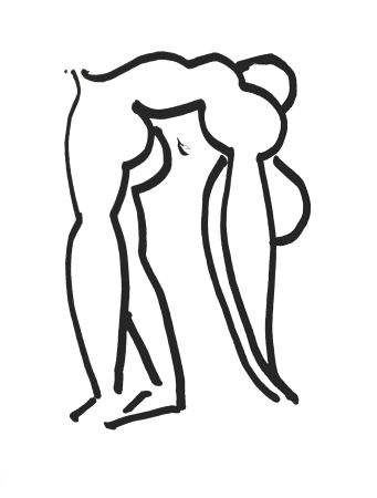 Litografia Matisse - L'Acrobate (The Acrobat)