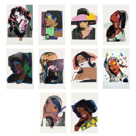 Serigrafia Warhol - Ladies And Gentlemen Complete Portfolio