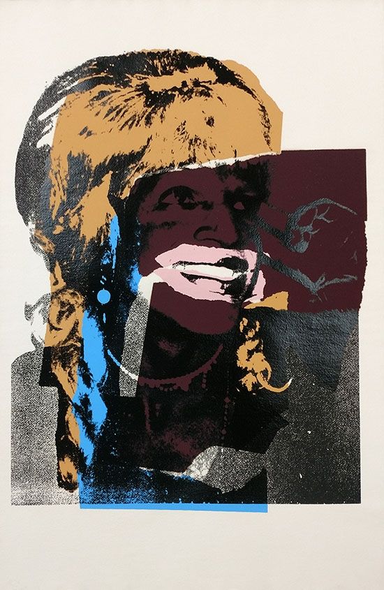 Serigrafia Warhol - LADIES & GENTLEMEN FS II.133