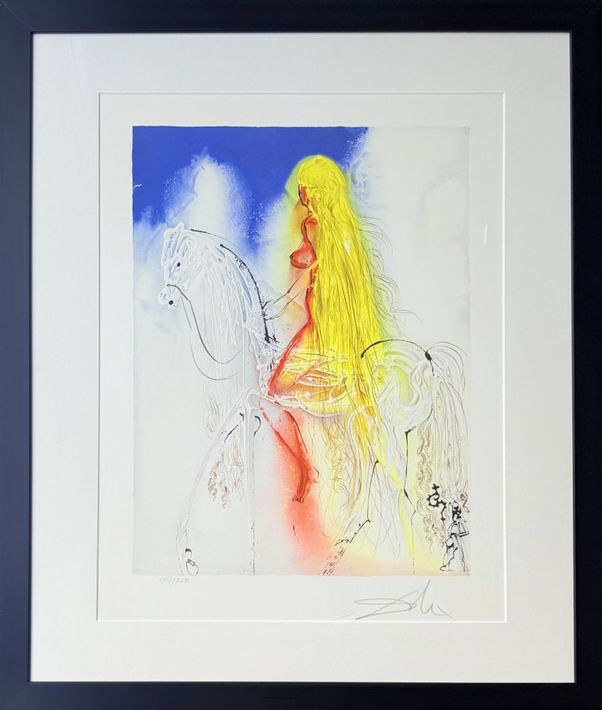 Litografia Dali - Lady Godiva