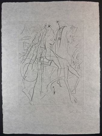 Incisione Dali - Lady Godiva