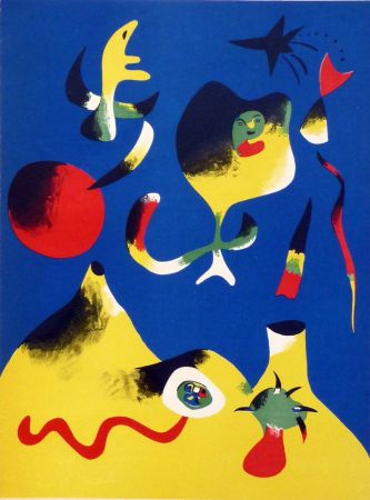 Litografia Miró - L’Air