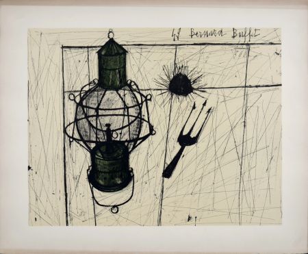Litografia Buffet - Lampe tempête, 1960 - Hand-numbered!