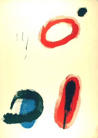 Litografia Miró - L'anneau