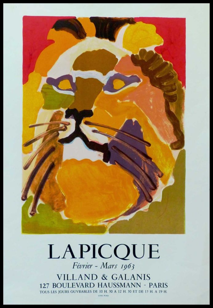 Manifesti Lapicque - LAPICQUE GALERIE VILLAND GALANIS