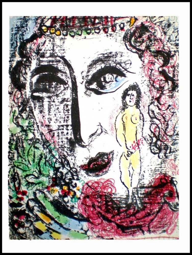 Litografia Chagall - L'APPARITION AU CIRQUE