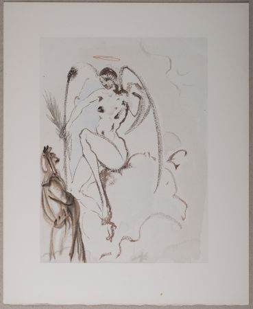 Litografia Dali - L’Archange Gabriel