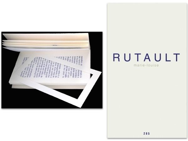 Libro Illustrato Rutault - L'art en écrit
