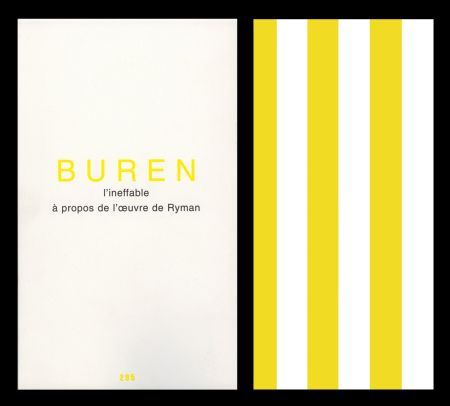 Libro Illustrato Buren - L'art en écrit