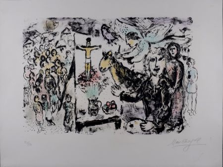 Litografia Chagall -  L’Artiste et Thèmes bibliques