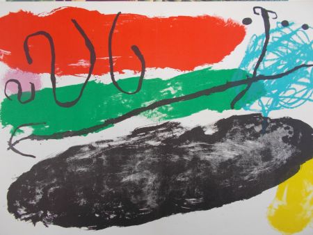 Litografia Miró - L'astre de Patagon