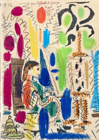 Litografia Picasso - L'Atelier de Cannes (cover for 