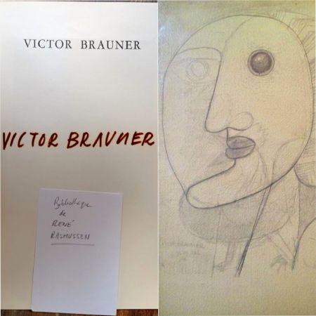 Libro Illustrato Brauner - L'Attico - Roma, 1964 - Rare catalogue Signée au feutre, Hand signed!