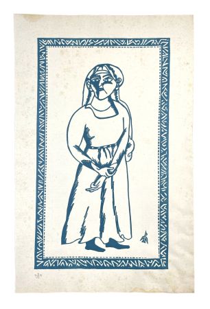 Incisione Su Legno Müller - LAÏLA