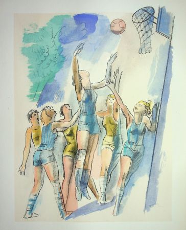 Litografia Uzelac - Le basket