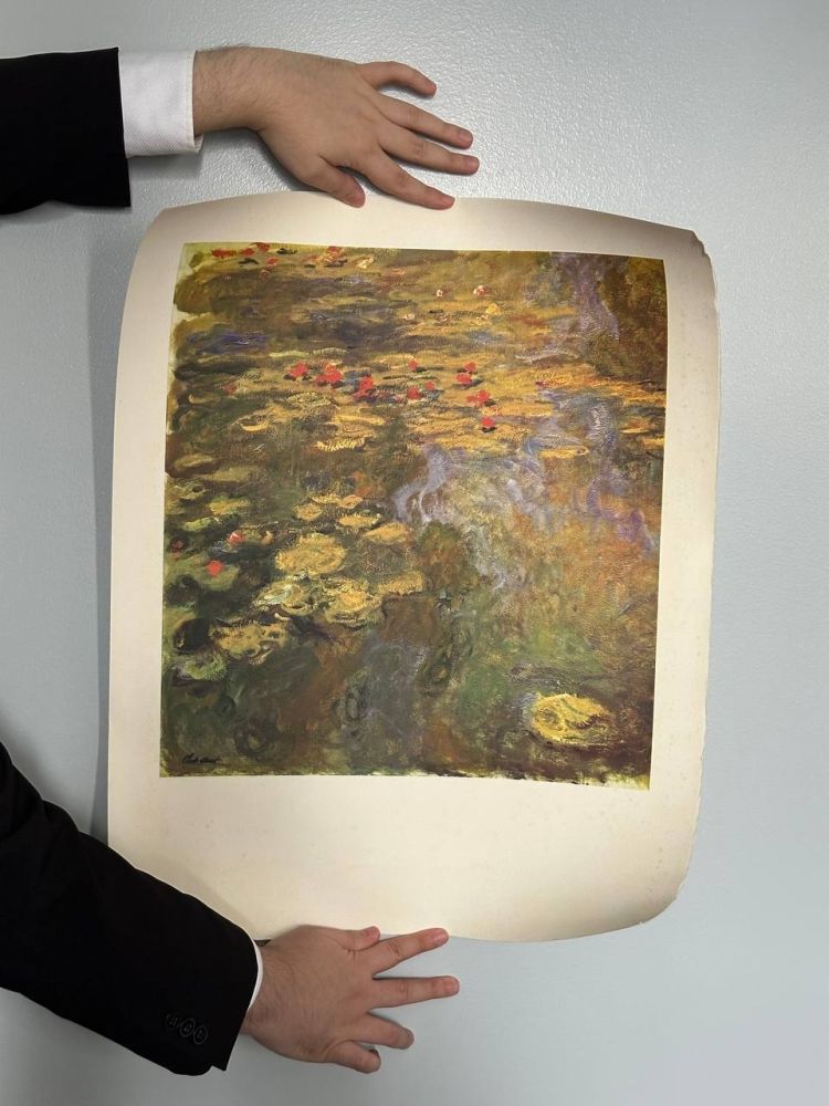 Litografia Monet - Le Bassin aux Nymphéas