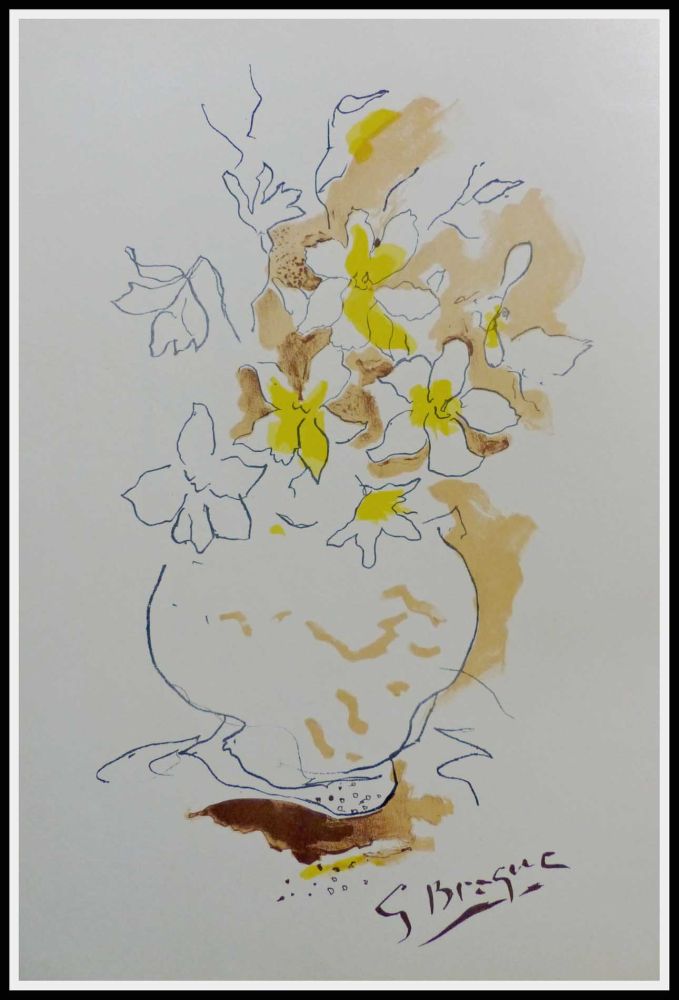 Litografia Braque (After) - LE BOUQUET