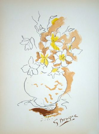 Litografia Braque - Le Bouquet