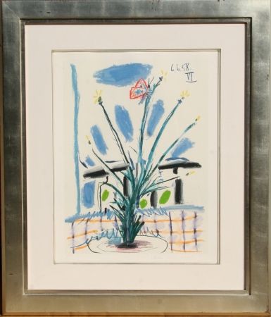 Litografia Picasso - Le Bouquet