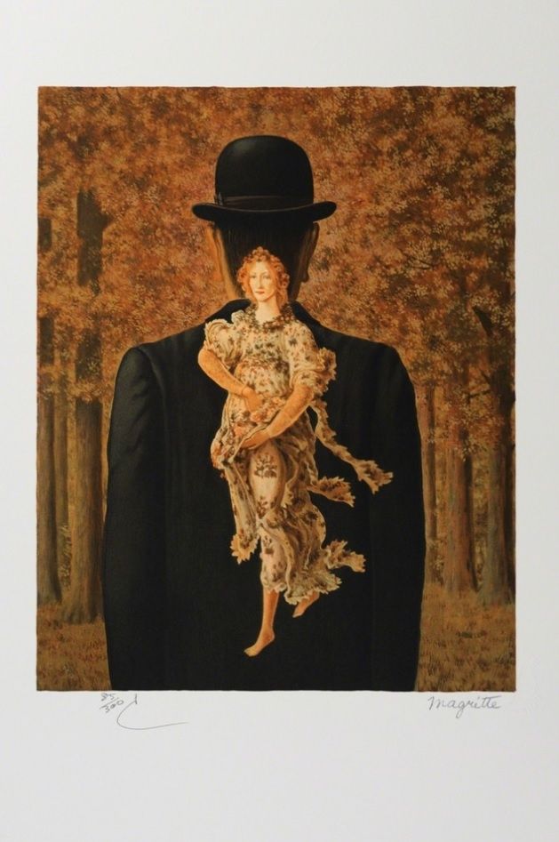 Litografia Magritte - Le bouquet tout fait