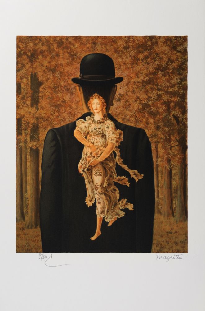 Litografia Magritte - Le Bouquet tout fait