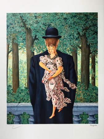 Litografia Magritte - Le Bouquet tout Fait (The Ready-Made Bouquet)