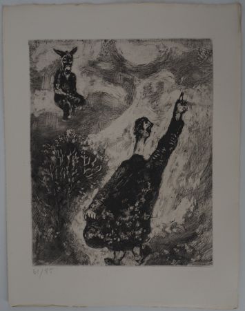 Incisione Chagall - Le charlatan