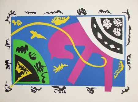 Litografia Matisse - Le cheval l'écuyère et le clown