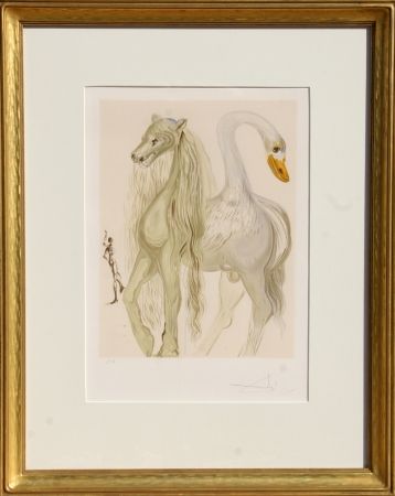Litografia Dali - Le Chimere d'Horace from Dalinean Horses