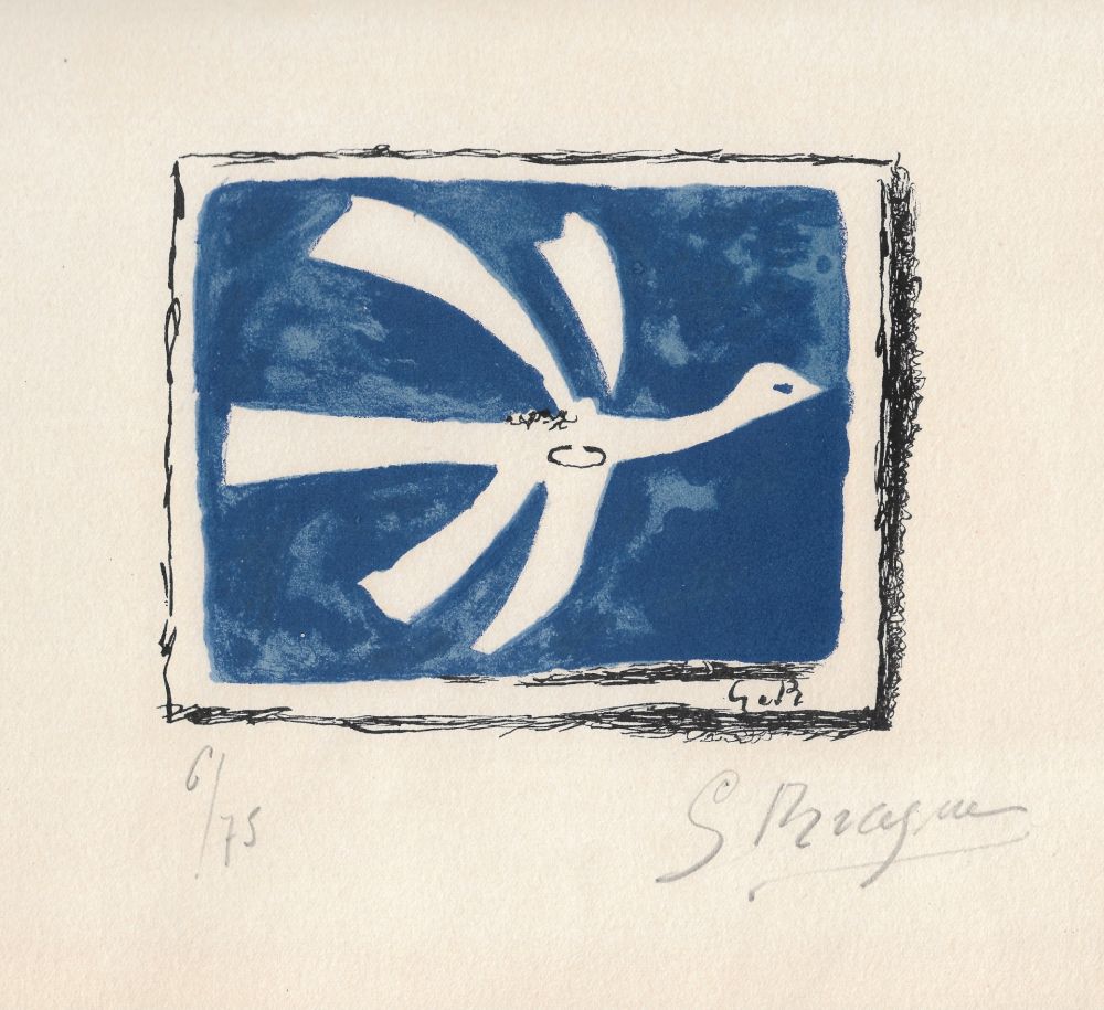 Litografia Braque - Le ciel bleu