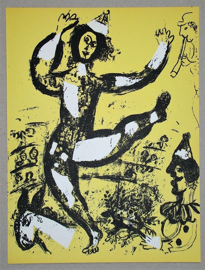Litografia Chagall - Le Cirque