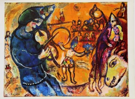 Offset Chagall - Le Cirque D'Izis 