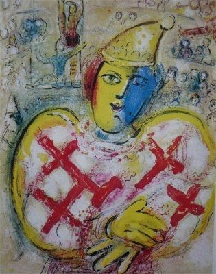 Litografia Chagall - Le Cirque, planche  10