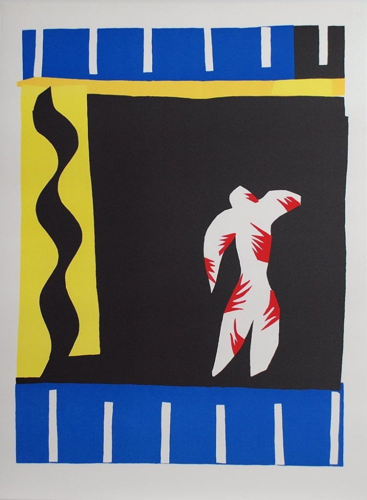 Collografia Matisse - Le Clown (The Clown)