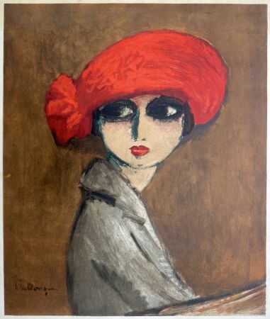 Litografia Van Dongen -  Le Coquelicot