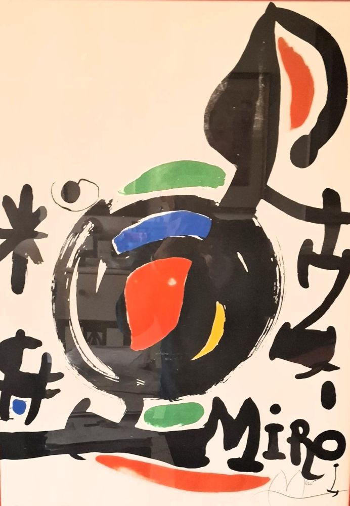 Litografia Miró - Le essenze della terra