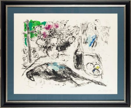 Litografia Chagall - Le Faisan