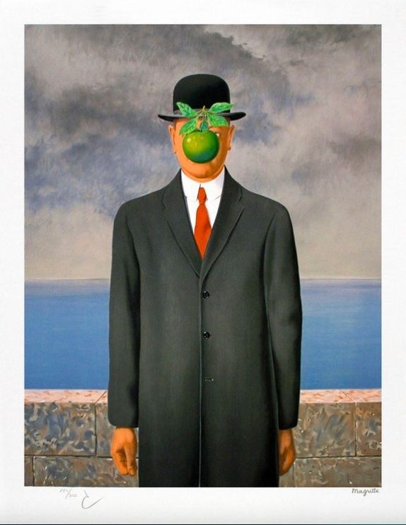 Litografia Magritte - Le Fils de l'Homme