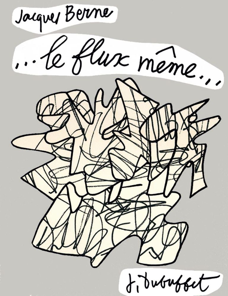 Serigrafia Dubuffet - Le Flux meme