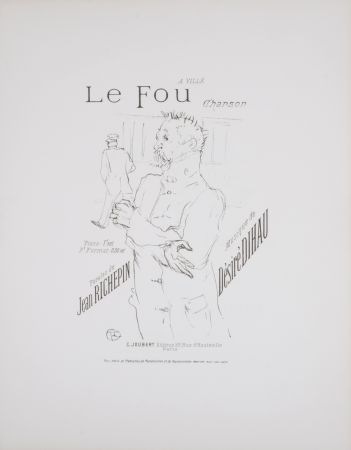 Litografia Toulouse-Lautrec - Le Fou, 1895