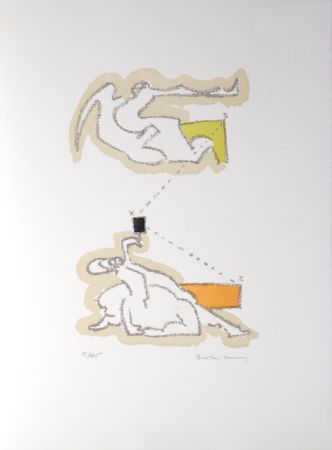 Litografia Tanning - Le geste, 1978 - Hand-signed