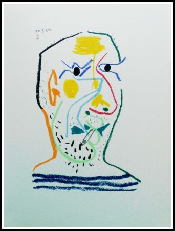 Litografia Picasso - LE GOUT DU BONHEUR - Planche N°15