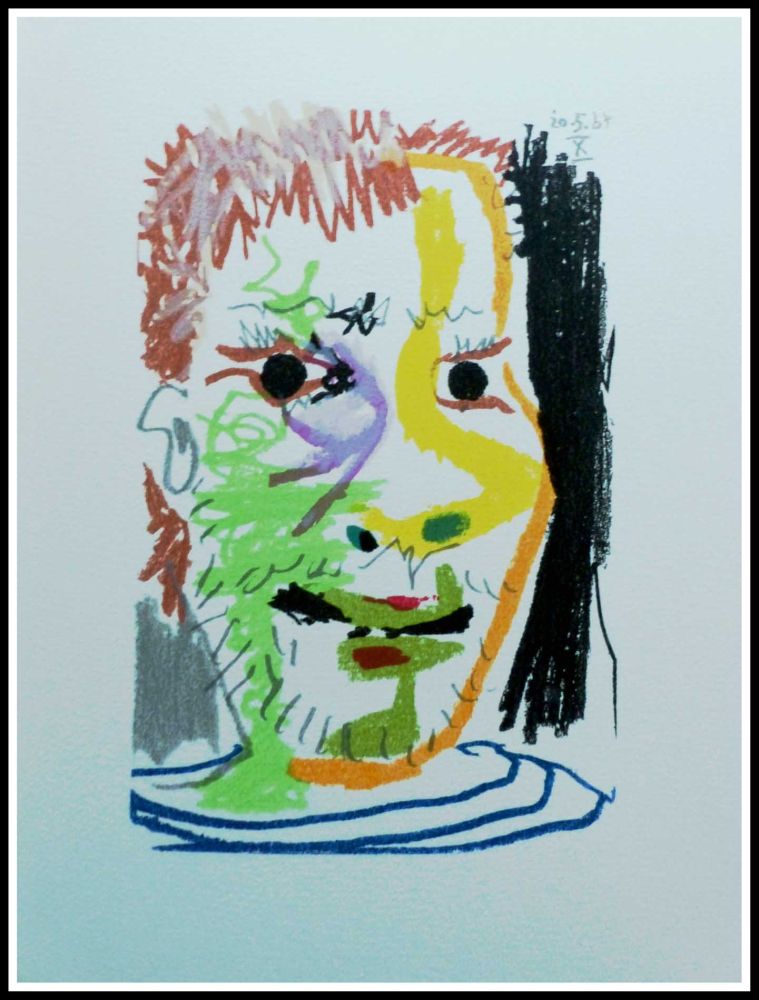 Litografia Picasso - LE GOUT DU BONHEUR - Planche N°21