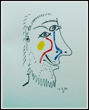 Litografia Picasso - LE GOUT DU BONHEUR - Planche N°9