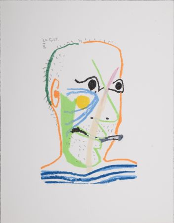 Litografia Picasso (After) - Le Goût du Bonheur (J), 1970