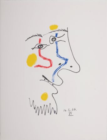 Litografia Picasso (After) - Le Goût du Bonheur (Q), 1970