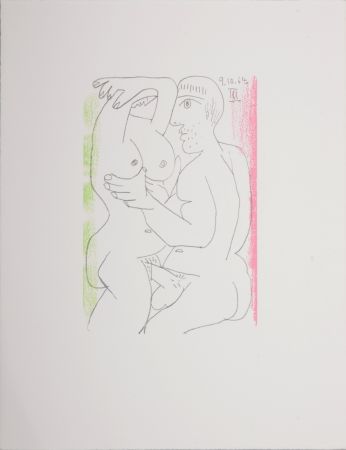 Litografia Picasso (After) - Le Goût du Bonheur (W), 1970