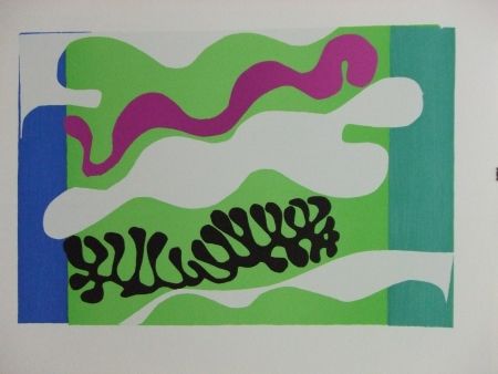 Litografia Matisse - Le Lagon..