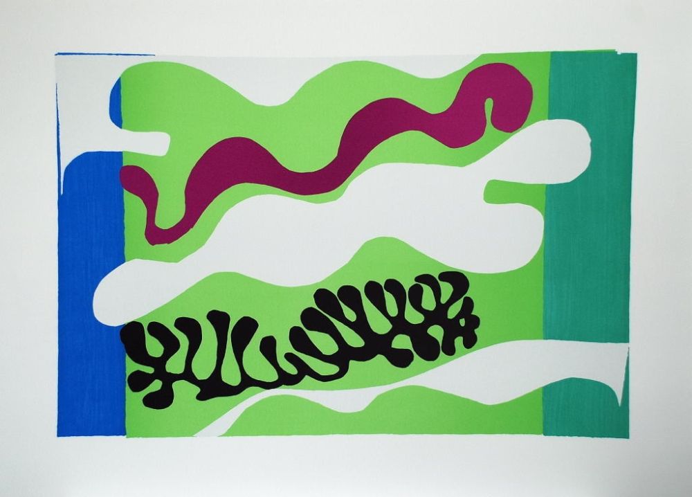 Collografia Matisse - Le Lagon II (Lagoon II)