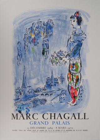 Libro Illustrato Chagall - Le magicien de Paris